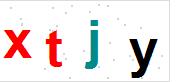 看不到验证码？点击重新换一个！