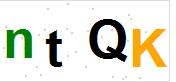 看不到验证码？点击重新换一个！
