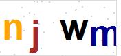 看不到验证码？点击重新换一个！