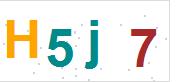 看不到验证码？点击重新换一个！