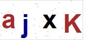看不到验证码？点击重新换一个！
