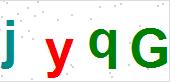 看不到验证码？点击重新换一个！