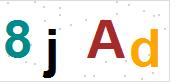 看不到验证码？点击重新换一个！
