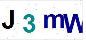 看不到验证码？点击重新换一个！
