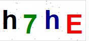 看不到验证码？点击重新换一个！