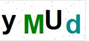 看不到验证码？点击重新换一个！