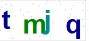 看不到验证码？点击重新换一个！