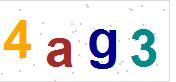 看不到验证码？点击重新换一个！