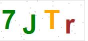 看不到验证码？点击重新换一个！